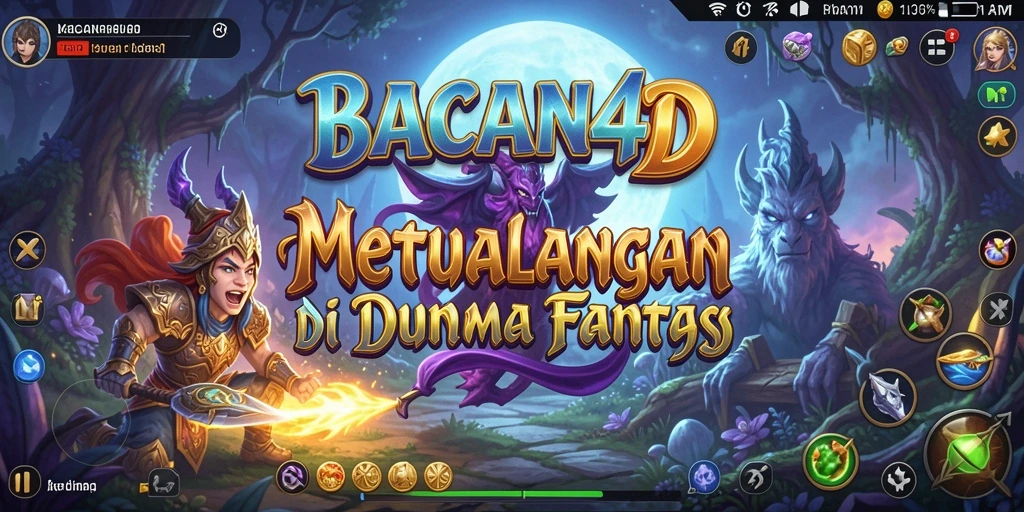 Screenshot gameplay BACAN4D yang menampilkan petualangan seru dan grafis menakjubkan.