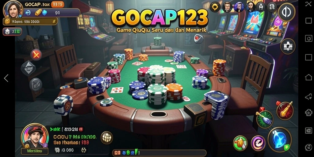 Tampilan gameplay QiuQiu yang menarik di GOCAP123.