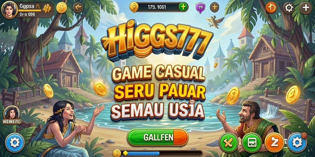 Tampilan gameplay HIGGS777 yang mengasyikkan dan penuh warna.