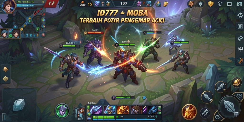 Screenshot gameplay menampilkan aksi seru di ID777.