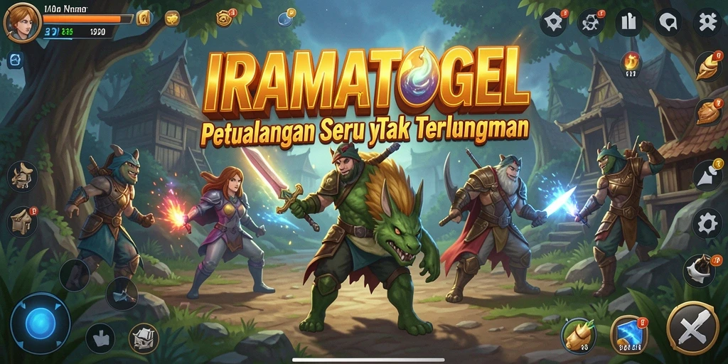 Tampilan gameplay <strong>IRAMATOGEL</strong> menunjukkan misi menantang dan lingkungan yang indah.