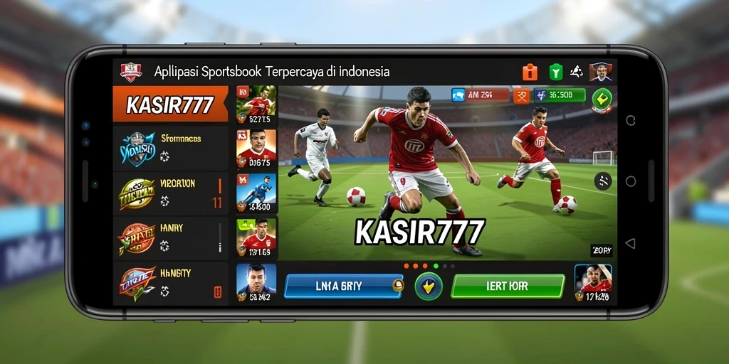 Tampilan gameplay KASIR777 yang menarik dan interaktif dalam taruhan Sportsbook.