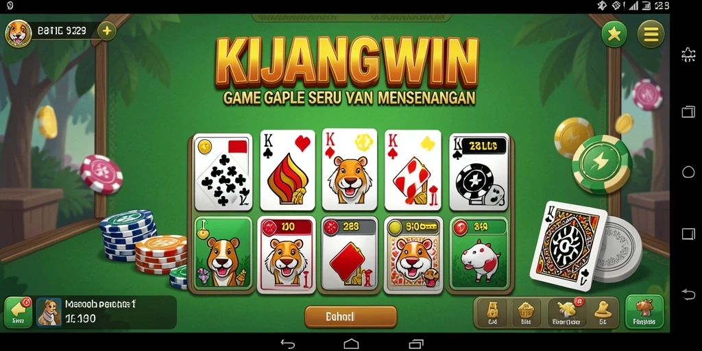 Tampilan gameplay KIJANGWIN yang menarik dan interaktif.