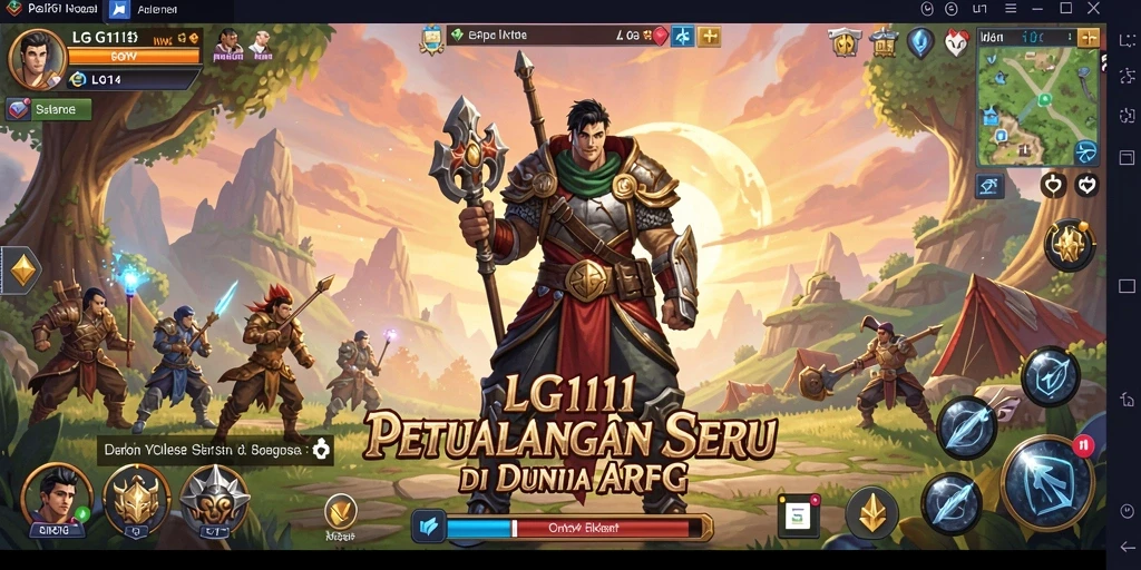 Gameplay menarik dalam dunia ARPG yang luas.