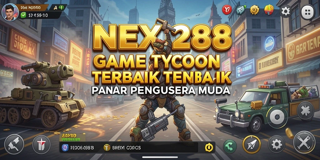Screenshot NEX288 menampilkan gameplay Tycoon yang seru dan mengasyikkan.