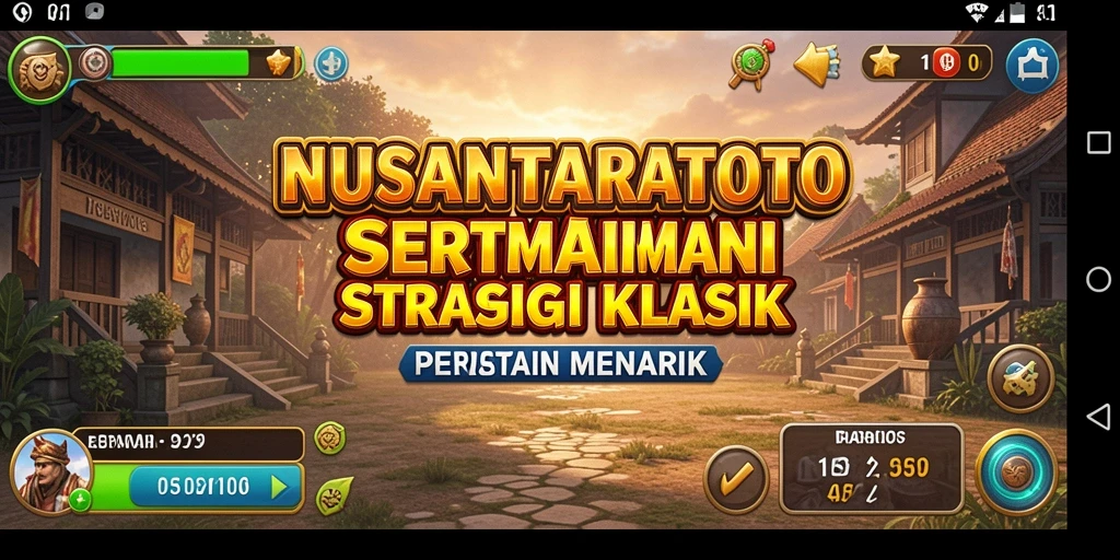 Tampilan menarik dari gameplay NUSANTARATOTO yang menantang.
