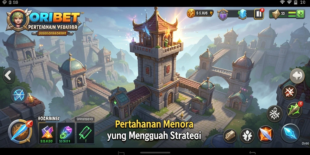 Tampilan menara strategis dalam aksi di ORIBET.