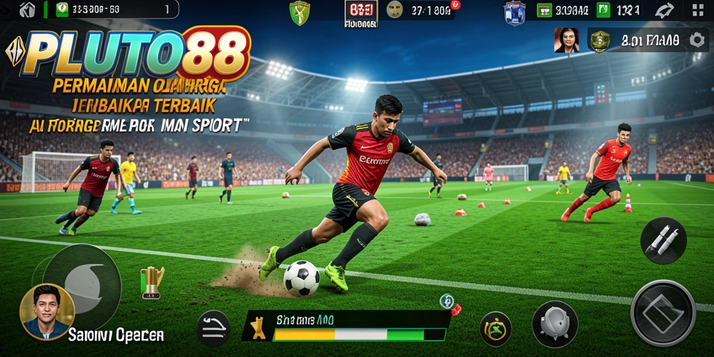 Tampilan gameplay menarik dari PLUTO88 dalam dunia olahraga.