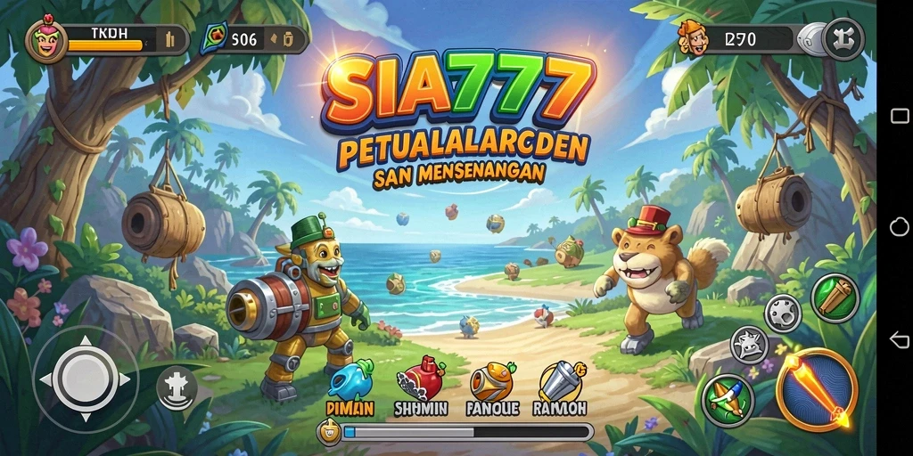 Tampilan gameplay SIA777 yang menegangkan dan penuh aksi.