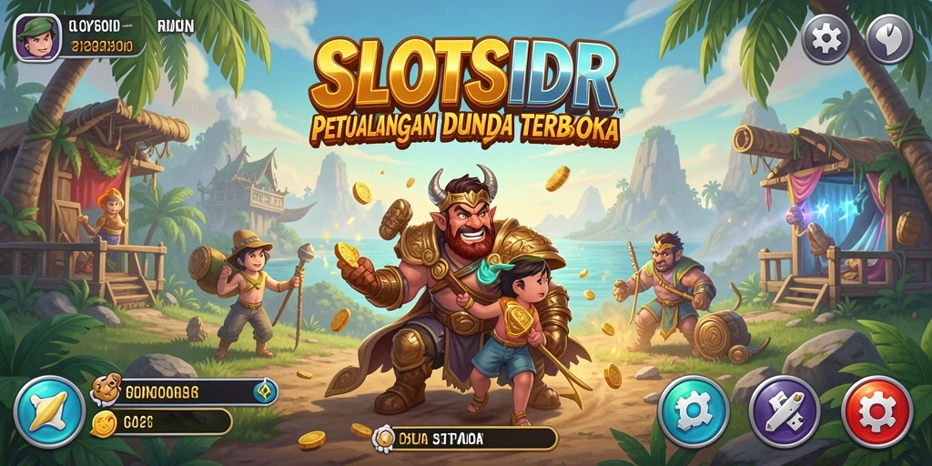 Screenshot gameplay SLOTSIDR menampilkan petualangan hebat di dunia terbuka.