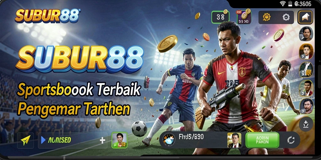 Tampilan gameplay SUBUR88 saat taruhan olahraga berlangsung.