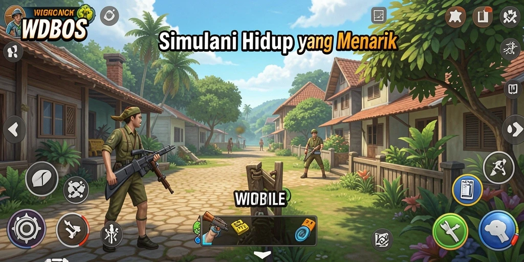 Gameplay WDBOS yang immersive dan menarik.
