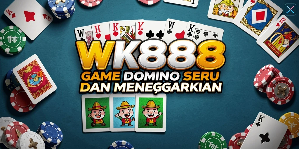 Tampilan gameplay domino yang menarik dan menghibur.